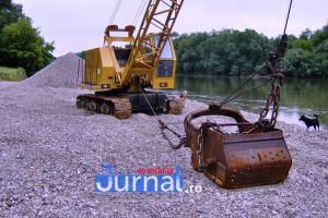 Două societăţi din Vrancea sancţionate de SGA pentru exploatarea balastierelor pe râurile din judeţ