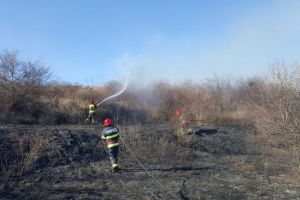 Sfârşit de săptămână “incendiar” pentru pompierii teleormăneni