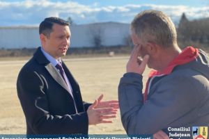 Bogdan Toader, verificari pe santier la noua parcare a Spitalului Judetean