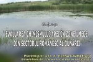 Secţia de Știinţele Naturii a Muzeului Olteniei organizează, marţi, conferinţa Evaluarea chimismului apei în zone umede din sectorul românesc al Dunării
