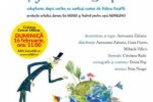 Bebevesel vă invită la un spectacol de teatru muzical, hazliu, creativ după cea mai îndrăgită poveste pentru copii, “Domnişoara Poimâine şi Joacă de-a Timpul”