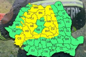 IMPORTANT! Cod galben de vânt şi precipitaţii