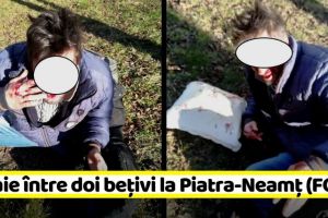 NEAMȚ: Bătaie între doi beţivi la Piatra-Neamţ (FOTO)