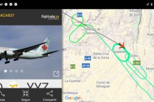LIVE VIDEO: Aterizarea de urgenţă de la Madrid va avea loc la 19:30 – Avionul trebuie să consume din combustibil