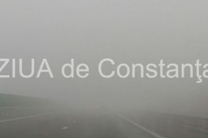 InfoTrafic: Se circula in conditii de ceata densa pe Autostrada Soarelui si pe alte sosele din tara