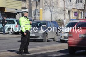 Circulatie blocata partial pe strada Ion Lahovari din Constanta