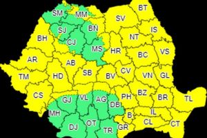 Avertizare meteo de ultimă oră. Judeţul Botoşani, sub Cod galben de ninsori