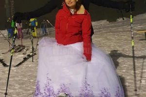 Petrecere de nuntă, în vârful pârtiei Veveriţa
