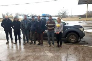 Șapte cetăţeni din Siria şi Irak au încercat să treacă pe jos frontiera în Ungaria