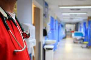 Bebeluş de o lună, bolnav de gripă