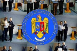 10 subofiţeri de la Jandarmeria Alba au pus „armele în cui” după mai multe decenii de activitate