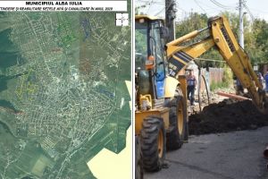 În decursul acestui an, se vor demara lucrările de extindere a reţelelor de apă şi canalizare pe 42 de străzi din Alba Iulia