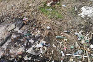 Din ce in ce mai multe gunoaie in spatiul public: O noua actiune de ecologizare a stadionului Badea Cartan din Constanta (galerie foto)