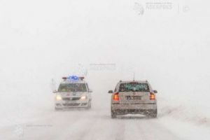 Circulaţie dificilă între Bucin şi Praid!