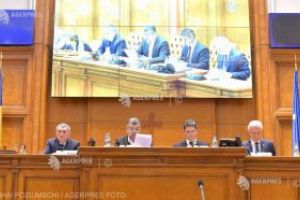 Parlament: Moţiunea de cenzură – dezbătută şi votată astăzi