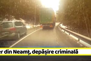 NEAMȚ: Șofer din Neamţ, depăşire criminală