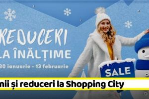 NEAMȚ: Shopping City Piatra-Neamţ sărbătoreşte sezonul reducerilor şi pune la bătaie premii în valoare de peste 30.000 de lei