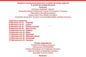 Proiectul „10 pentru folclor”, ediţia a V-a, debutează sâmbătă la Pojorâta