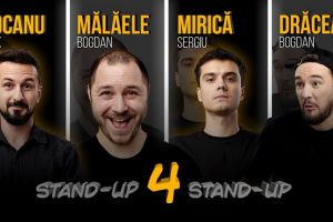 Stand-up comedy cu Sergiu Mirică, Bogdan Drăcea, Alex Mocanu şi Bogdan Mălăele la Oradea 