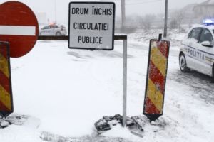 Viscolul a închis mai multe drumuri naţionale din judeţ | Situaţia traficului la ora 06:00