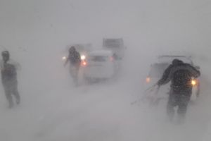 Trafic ingreunat pe drumul Navodari-Corbu (galerie foto)