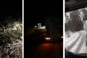 Ne-a prins nepregătiţi! Mai mulţi dâmboviţeni blocaţi, cu maşinile, la cota 1000 de noaptea trecută