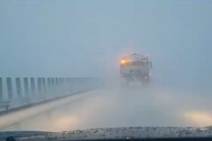 DRDP Constanta: Autoutilajele sunt pregatite sa intervina. Cum arata Autostrada Soarelui (video)