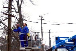 Comitet de iarnă în Timiş, din cauza problemelor cauzate de vânt. Prefectul cere companiei de furnizare a energiei electrice să investească în reţele