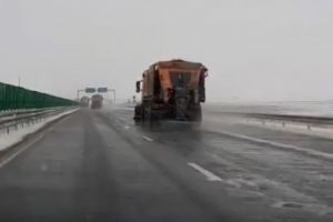 DRDP Constanta: Cum se circula pe autostrada Soarelui (video)