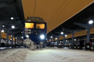 Prima zi de iarnă – CFR anulează un tren spre Târgovişte
