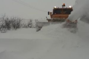 Judetul Constanta: Se circula in conditii de iarna pe DJ 391A  