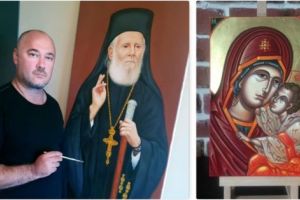 UN PREOT PICTEAZĂ SUB OCROTIREA ARIPILOR ÎNGEREȘTI