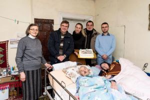 Un bărbat de etnie maghiară din Bistriţa va împlini în curând o sută de ani (FOTO)