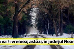 METEO: Cum va fi vremea, astăzi, în Neamţ. Prognoza meteo (7 februarie)
