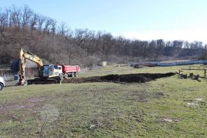 Beclean: Se construieşte depoul pentru cele opt autobuze electrice