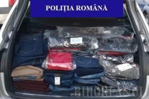 Fake... de marcă: Clujeni prinşi cu haine contrafăcute, în trafic, la Oradea (FOTO)