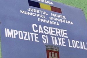 Anunţ important pentru contribuabilii din Sighişoara