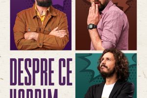 „Despre ce vorbim” cu Teo,Vio şi Costel, la Centrul Cultural Reduta