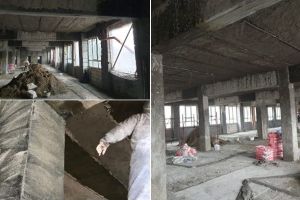 FOTO| Pavilion destinat preparării hranei şi servirii mesei pentru elevii Colegiului Naţional Militar „Mihai Viteazul” Alba Iulia. Când vor fi finalizate lucrările