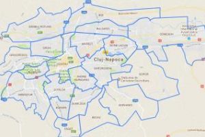 Cluj: Harta cartierelor! Cum au crescut cartierele Clujului din 2016 în 2017