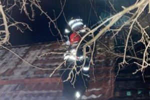 Baia Mare: Casa cuprinsa de flacari in miez de noapte