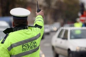 Acţiune în trafic a poliţiştilor rutieri dâmboviţeni
