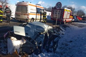 Al patrulea accident în patru zile provocat de un şofer de vehicul greu