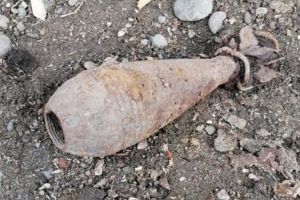 Bombă găsită într-o comună mureşeană