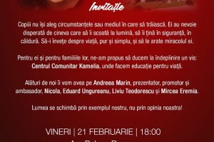 VIDEO Gala de caritate ,,Aici pentru Tine”, ediţia a- IV-a, în februarie, la Braşov