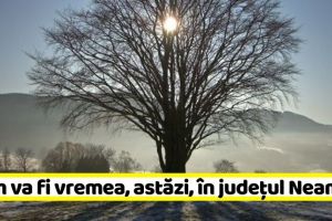 METEO: Cum va fi vremea, astăzi, în Neamţ. Prognoza meteo (9 februarie)