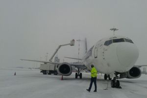 Trafic aerian perturbat din cauza furtunii Sabine – Două curse anulate pe aeroportul din Sibiu