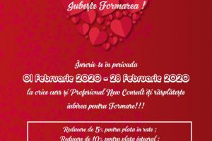Profesional New Consult organizeaza in luna Februarie Campania “Iubeste Formarea”