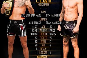 Suceveanul Andrei Ostrovanu se va confrunta cu un olandez în gala Colosseum Tournament XVIII