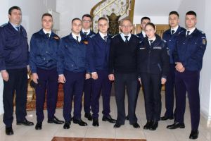 Viitorii ofiţeri jandarmi, în practică la Jandarmeria Dâmboviţa